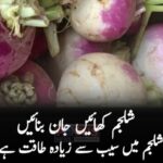 شلجم کھائیں جان بنائیں شلجم میں سیب سے زیادہ طاقت