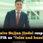 Billionaire Sajjan Jindal responds to rape FIR as “false and baseless.”