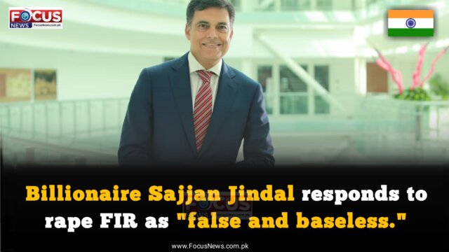 Billionaire Sajjan Jindal responds to rape FIR as "false and baseless."