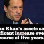 Imran Khan’s assets saw a significant increase over the course of five years.