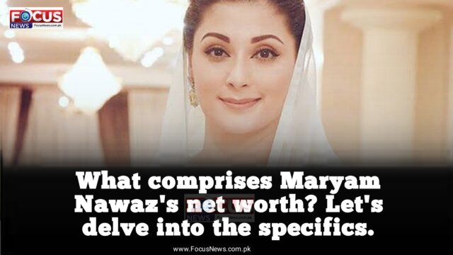 What comprises Maryam Nawaz’s net worth? Let’s delve into the specifics.