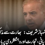 وزیراعظم شہباز شریف: بھارت سے مذاکرات میں کشمیر، پانی، تجارت اور دہشتگردی پر بات ہوگی