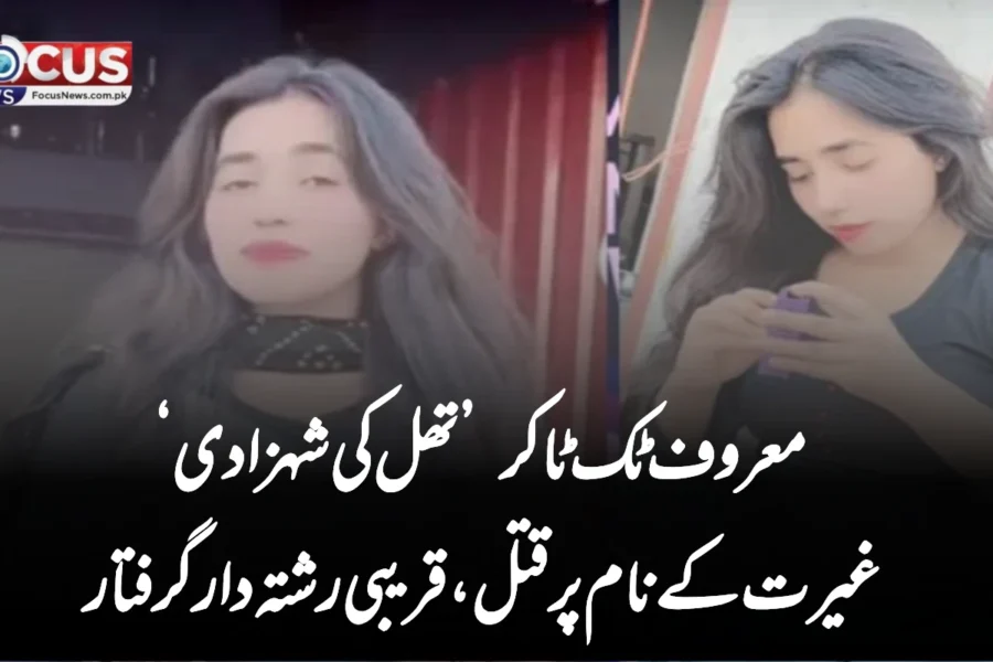 معروف ٹک ٹاکر ’تھل کی شہزادی‘ غیرت کے نام پر قتل، قریبی رشتہ دار گرفتار