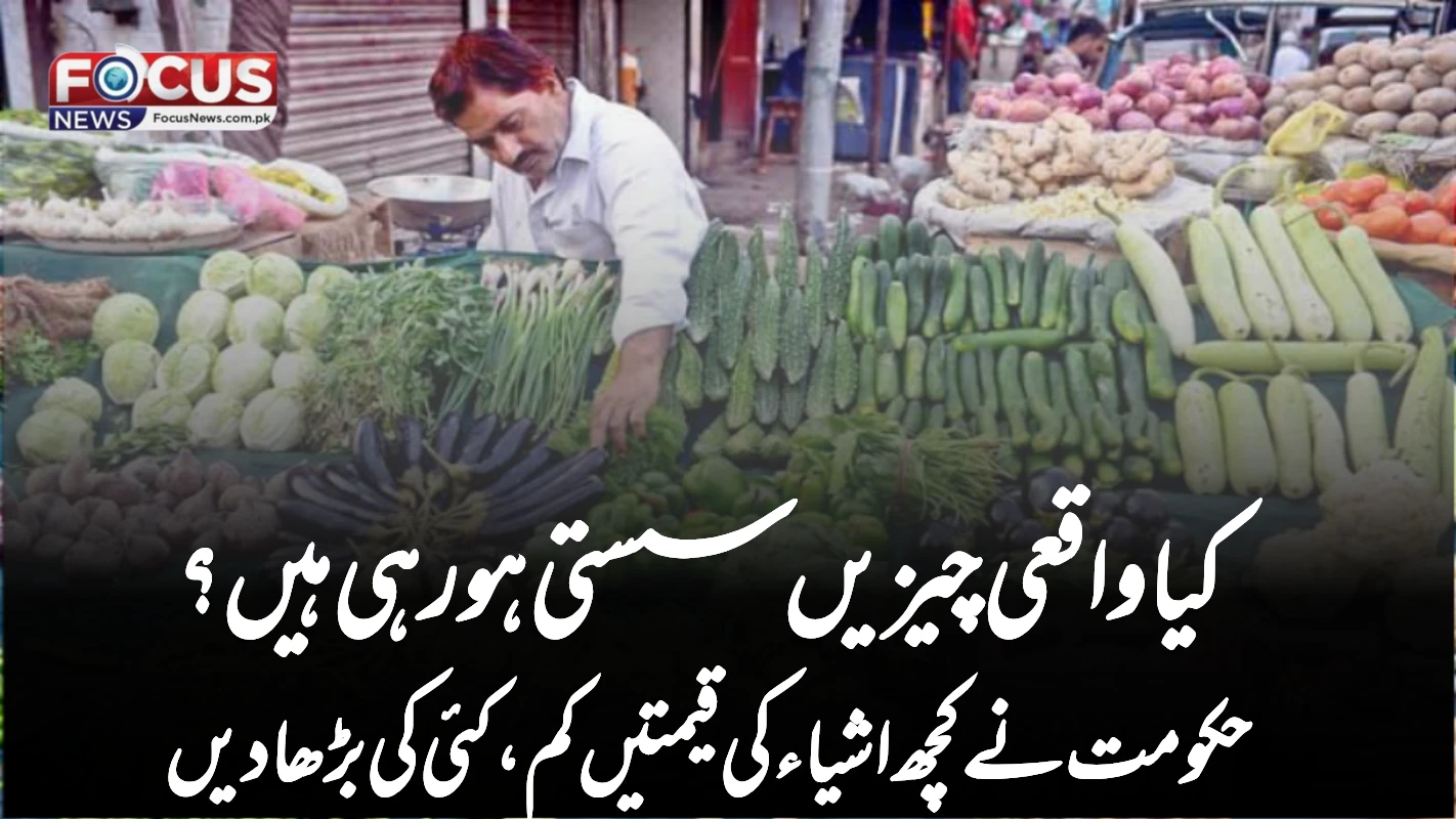 کیا واقعی چیزیں سستی ہو رہی ہیں؟ حکومت نے کچھ اشیاء کی قیمتیں کم، کئی کی بڑھا دیں