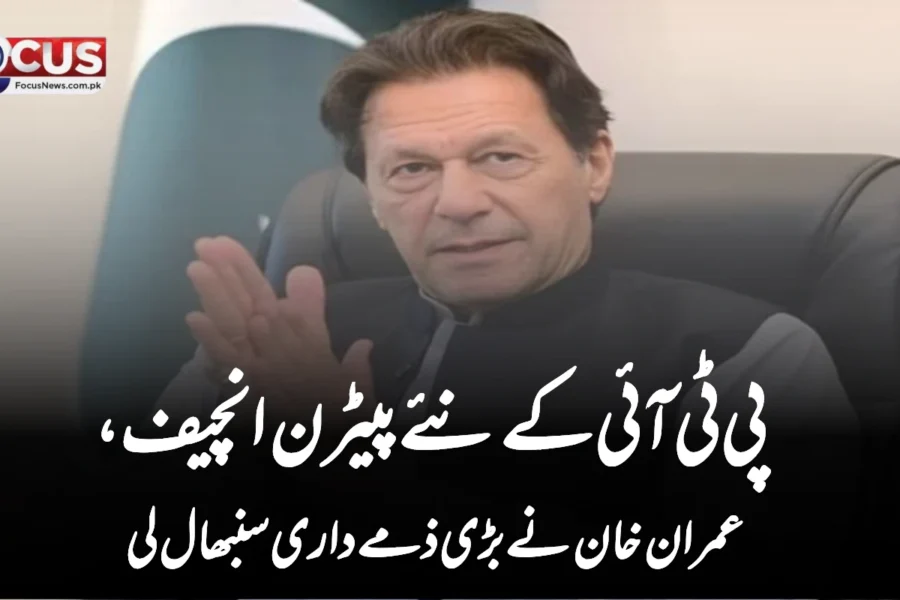 پی ٹی آئی کے نئے پیٹرن انچیف، عمران خان نے بڑی ذمے داری سنبھال لی
