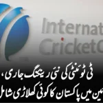 ٹی ٹوئنٹی کی نئی رینکنگ جاری، ٹاپ ٹین میں پاکستان کا کوئی کھلاڑی شامل نہیں