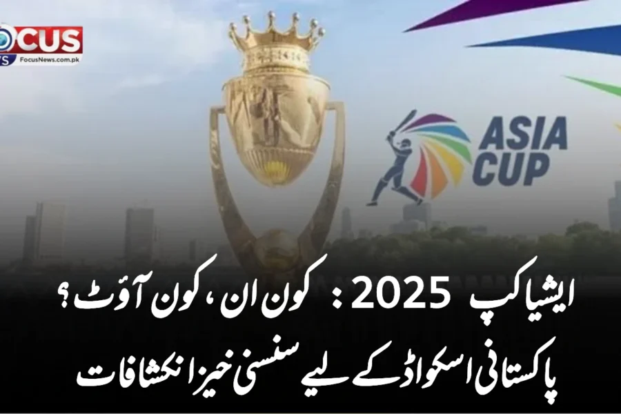 ایشیا کپ 2025: کون ان، کون آؤٹ؟ پاکستانی اسکواڈ کے لیے سنسنی خیز انکشافات