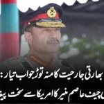 بھارت کو کھلا چیلنج: آرمی چیف عاصم منیر کا امریکا سے جارحیت کے خلاف عزم کا اعلان