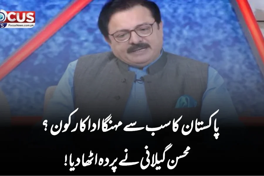پاکستان کا سب سے مہنگا اداکار کون؟ محسن گیلانی نے پردہ اٹھا دیا!