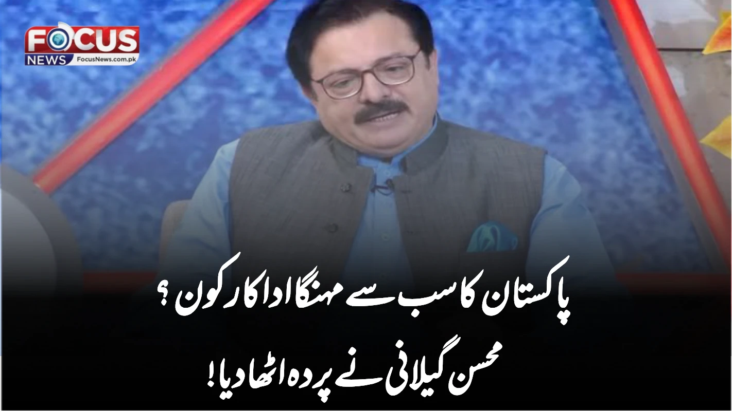 پاکستان کا سب سے مہنگا اداکار کون؟ محسن گیلانی نے پردہ اٹھا دیا!