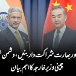 چین اور بھارت شراکت دار بنیں، دشمن نہیں: چینی وزیر خارجہ کا اہم بیان